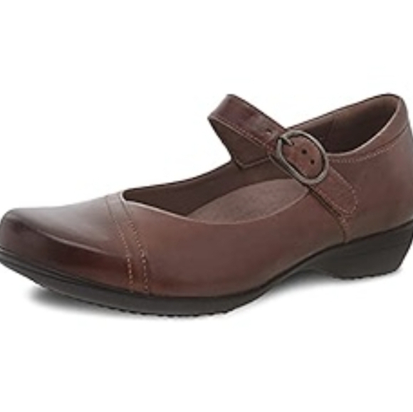 Dansko Women Fawna Leather Clog Mary Jane shoes sz 37/6.5-7 - Picture 1 of 12
